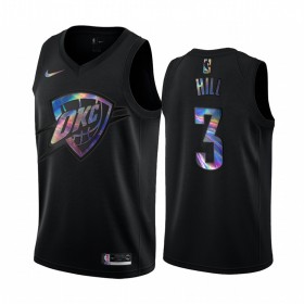 Dres Oklahoma City Thunder George Hill 3 Iridescent HWC Collection Swingman